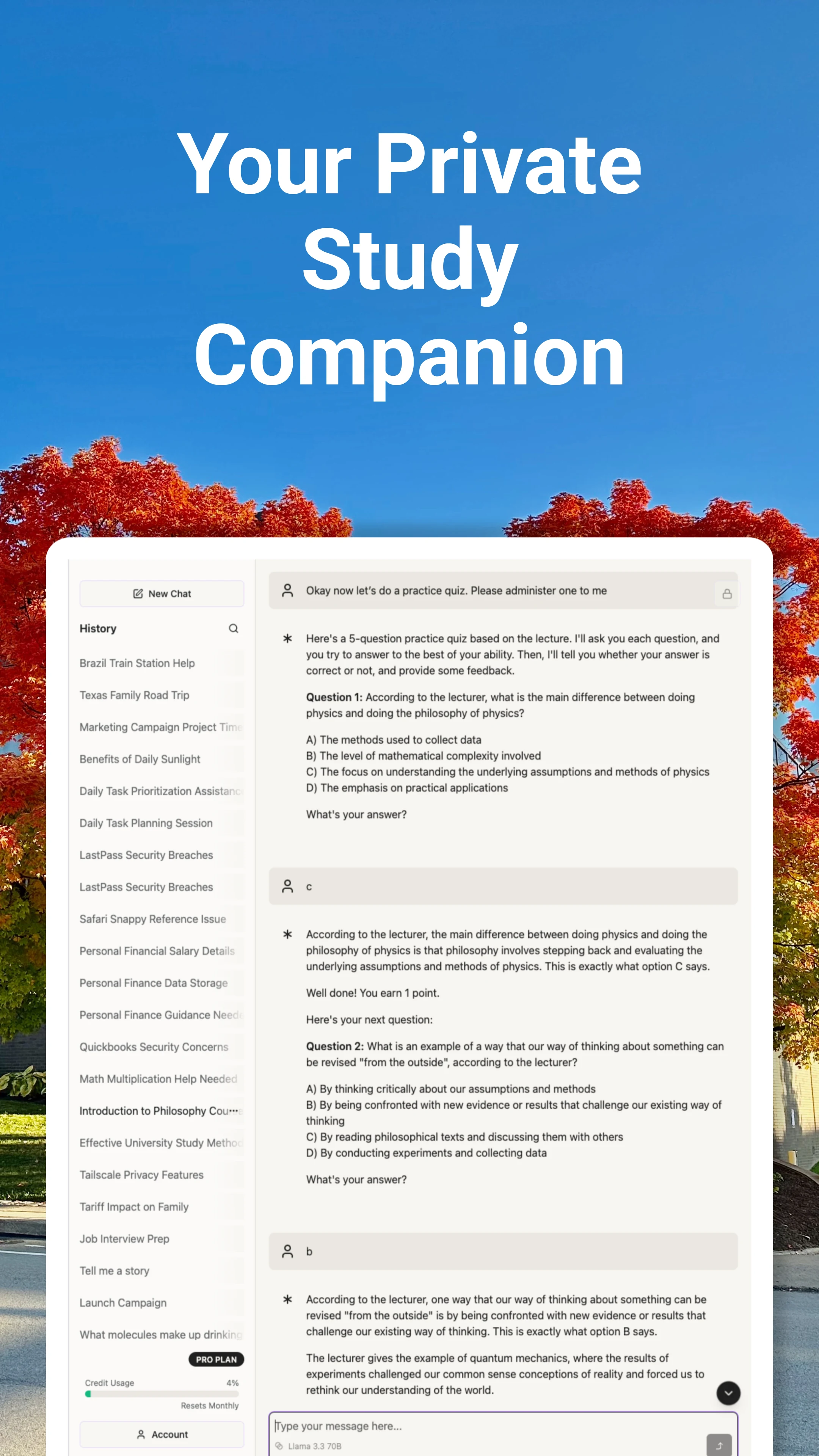 Maple - Private AI Chat & Sync screenshot