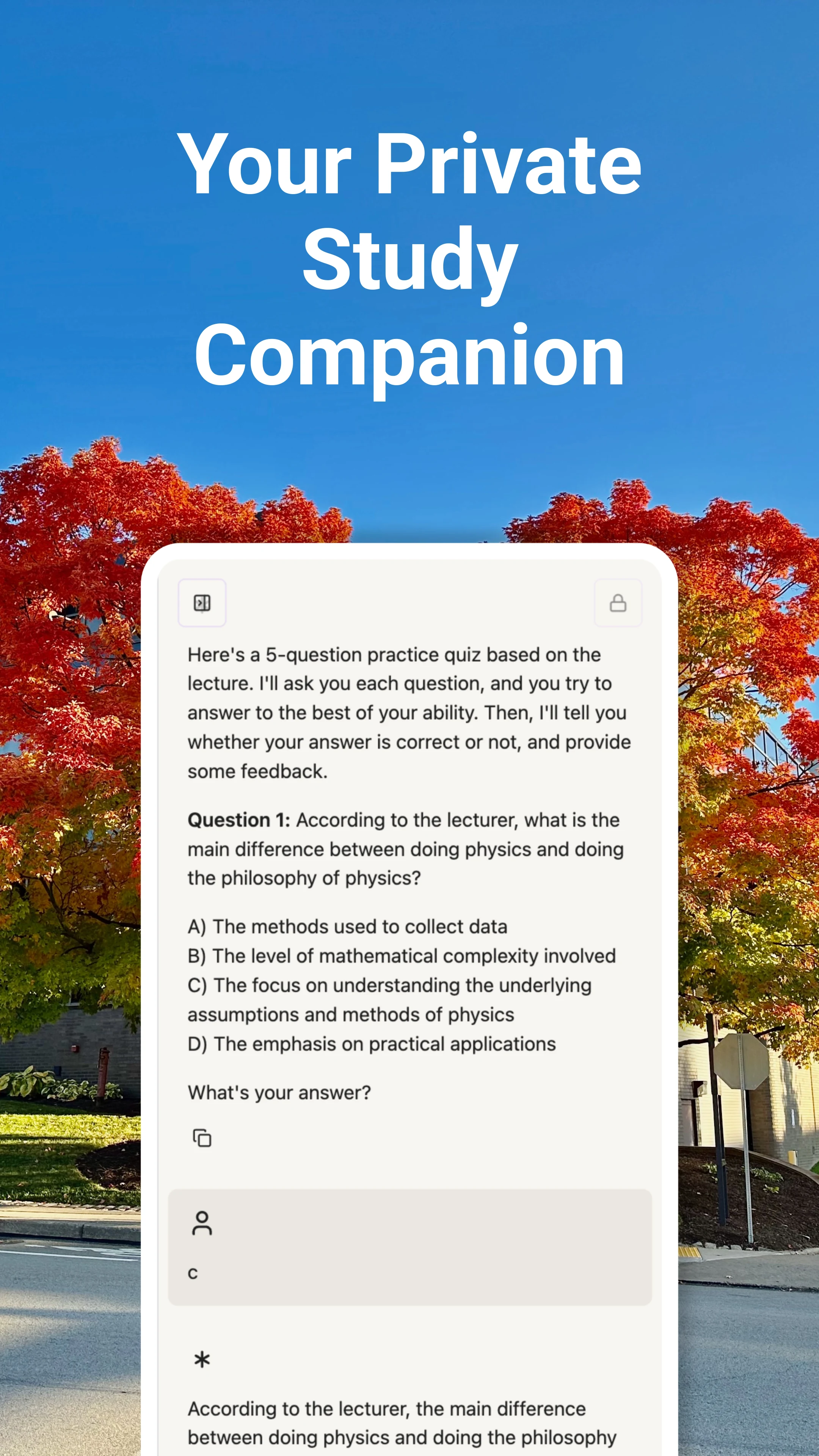Maple - Private AI Chat & Sync screenshot